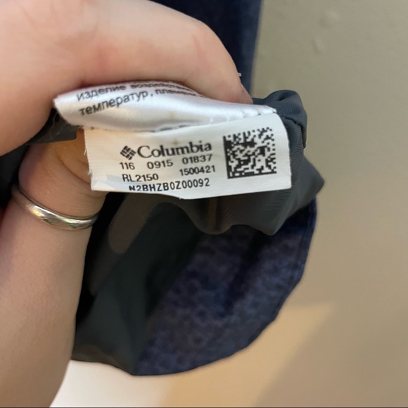 Columbia Women’s Splash A Little II Rain Jacket Blue | A22 - Picture 5 of 6